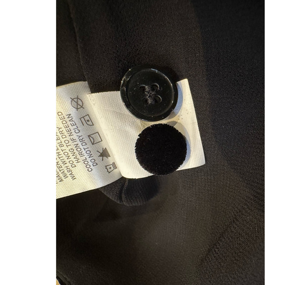 Rachel Zoe Black Velvet Corset Top, Adjustable straps, Sz M, NWT - Picture 8 of 11